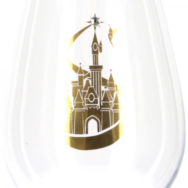 Disneyland Castle Wine Glass with crystal, by Arribas Disneyland Castle Wine Glass with crystal, by Arribas