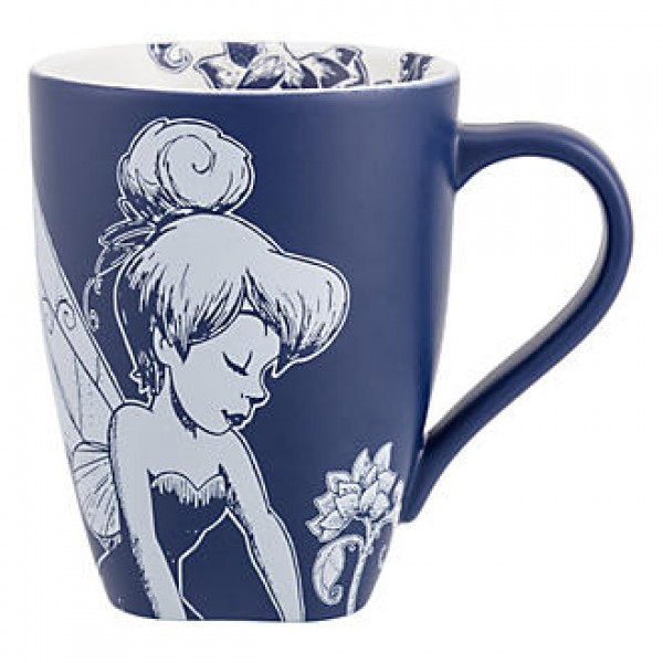 Tinker Bell Blue and White baroque Mug Tinker Bell Blue and White baroque Mug