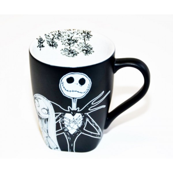 Mr.Jack Skellington and Sally Black and White Mug Mr.Jack Skellington and Sally Black and White Mug