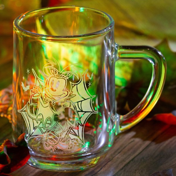 Minnie Halloween glass mug, by Arribas and Disneyland Paris Minnie Halloween glass mug, by Arribas and Disneyland Paris