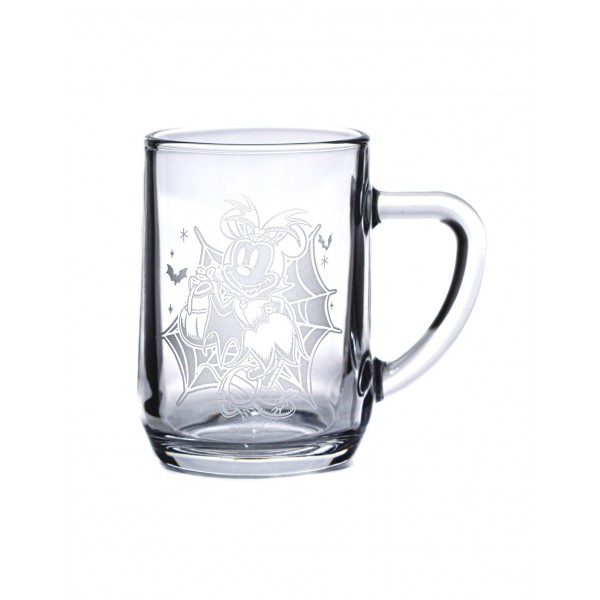 Minnie Halloween glass mug, by Arribas and Disneyland Paris Minnie Halloween glass mug, by Arribas and Disneyland Paris