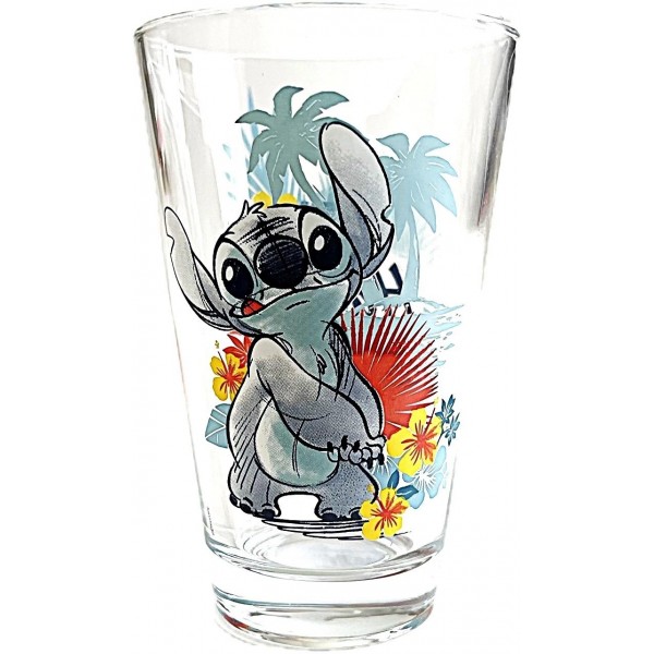 Stitch Aloha Hawaii Collection Glass, Disneyland Paris Original Stitch Aloha Hawaii Collection Glass, Disneyland Paris Original