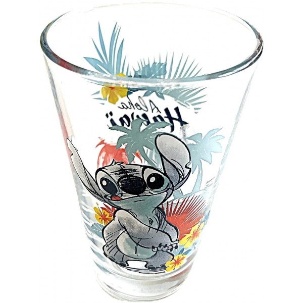 Stitch Aloha Hawaii Collection Glass, Disneyland Paris Original Stitch Aloha Hawaii Collection Glass, Disneyland Paris Original