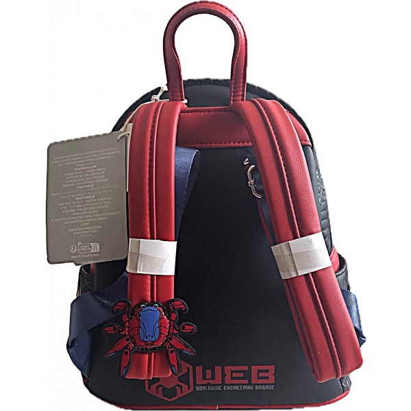 Spider-Bot WEB Adventure Mini Loungefly Backpack Spider-Bot WEB Adventure Mini Loungefly Backpack