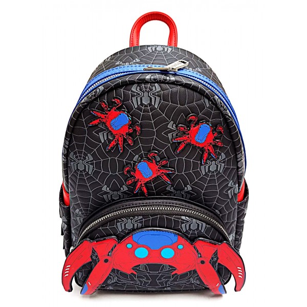 Spider-Bot WEB Adventure Mini Loungefly Backpack Spider-Bot WEB Adventure Mini Loungefly Backpack