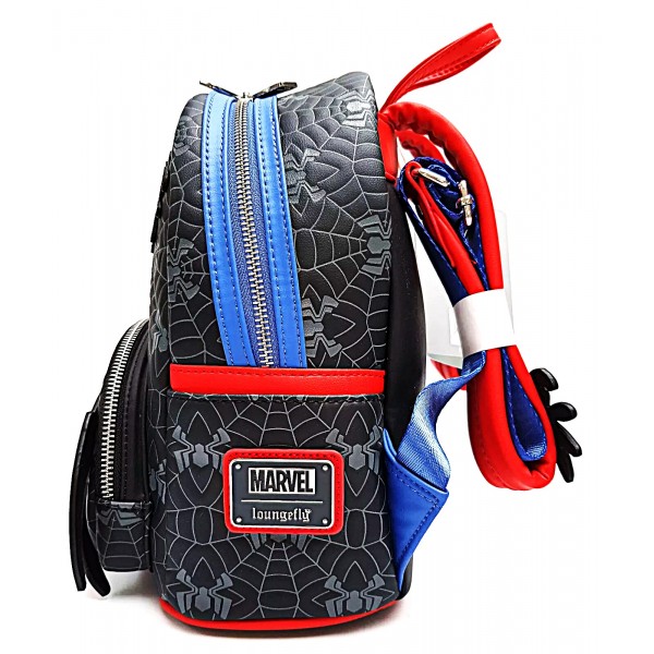 Spider-Bot WEB Adventure Mini Loungefly Backpack Spider-Bot WEB Adventure Mini Loungefly Backpack