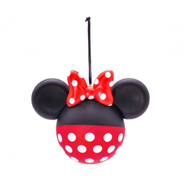 Minnie large Christmas Ornament Bauble in glass, by Arribas Disneyland Paris Minnie large Christmas Ornament Bauble in glass, by Arribas Disneyland Paris