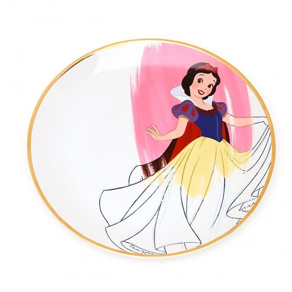 Ink & Paint set of 4 Plates, Disneyland Park Original Ink & Paint set of 4 Plates, Disneyland Park Original