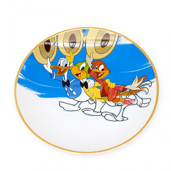 Ink & Paint set of 4 Plates, Disneyland Park Original Ink & Paint set of 4 Plates, Disneyland Park Original