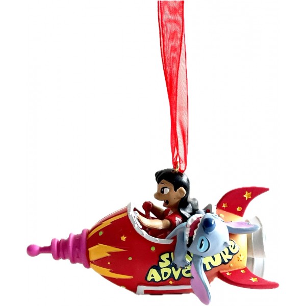 Disneyland Paris Lilo and Stitch Space Adventure Christmas Ornament Disneyland Paris Lilo and Stitch Space Adventure Christmas Ornament