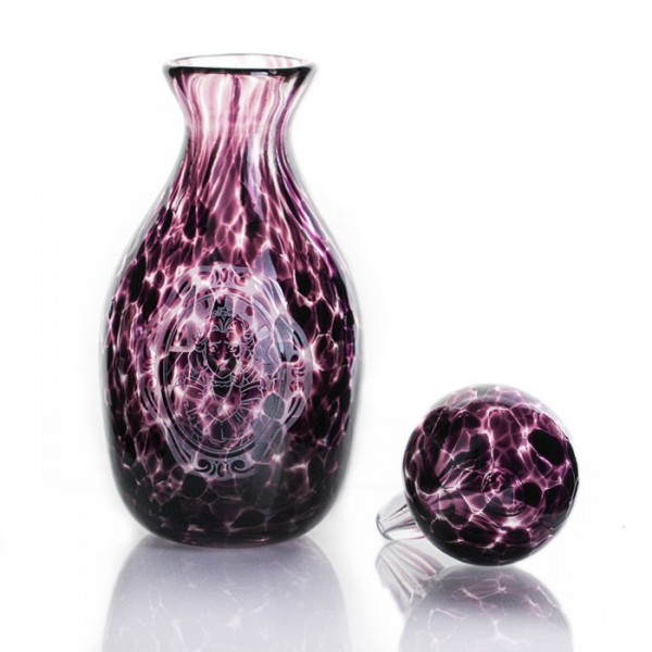 Phantom Manor Henry Ravenswood blown glass vase by Arribas & Disneyland Paris