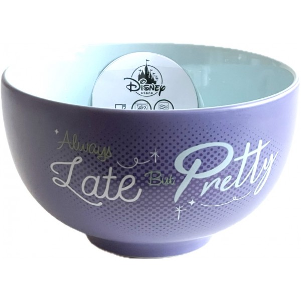 Disney Tinker Bell Mornings Breakfast Bowl, Disneyland Paris Disney Tinker Bell Mornings Breakfast Bowl, Disneyland Paris