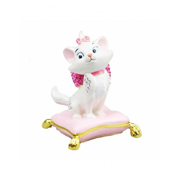 Marie trinket box with Swarovski Crystals, by Arribas Disneyland Paris Marie trinket box with Swarovski Crystals, by Arribas Disneyland Paris