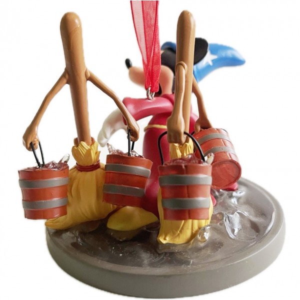 Disneyland Paris Sorcerer's Apprentice Mickey Mouse Fantasia Christmas ornament Disneyland Paris Sorcerer's Apprentice Mickey Mouse Fantasia Christmas ornament