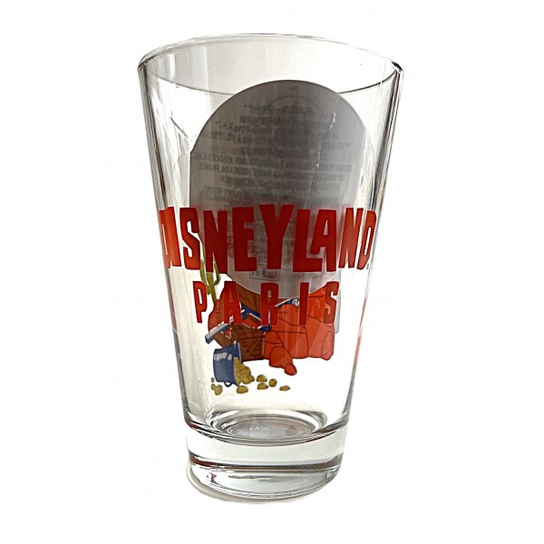 Disneyland Paris Big Thunder Mountain drinking Glass Disneyland Paris Big Thunder Mountain drinking Glass