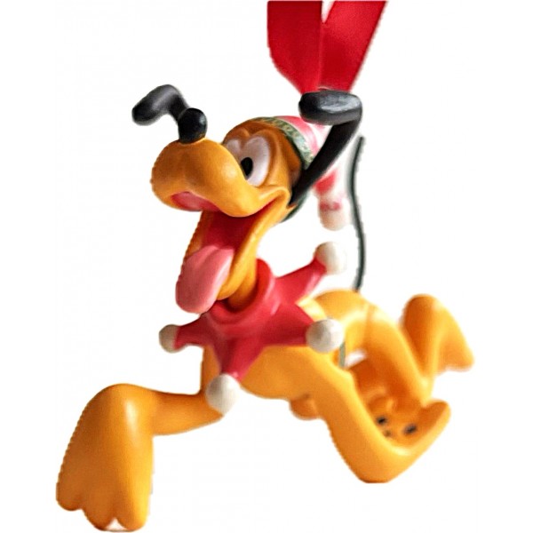 Disneyland Paris Pluto Christmas dangler Ornament Disneyland Paris Pluto Christmas dangler Ornament