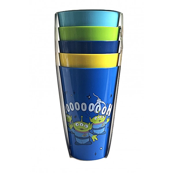 Disneyland Paris set of 5 Toy Story Characters plastic cups Disneyland Paris set of 5 Toy Story Characters plastic cups