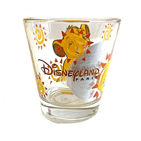 Simba Portrait Character Drinking Glass, Disneyland Paris Simba Portrait Character Drinking Glass, Disneyland Paris