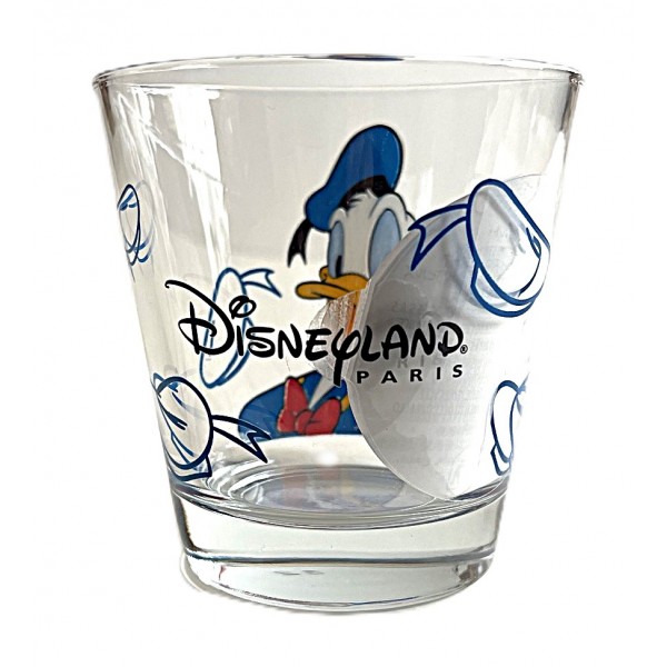Donald Portrait Character Drinking Glass, Disneyland Paris Donald Portrait Character Drinking Glass, Disneyland Paris