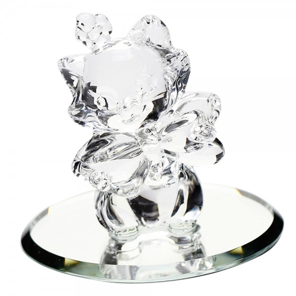 Marie figure on mirror, Arribas Glass Collection Marie figure on mirror, Arribas Glass Collection