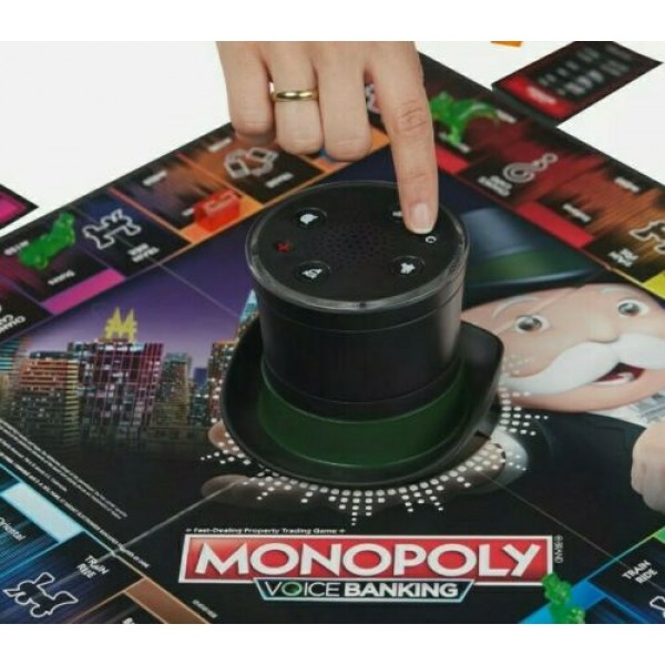 Monopoly Voice Banking Board Game – Hasbro Monopoly Voice Banking Board Game – Hasbro