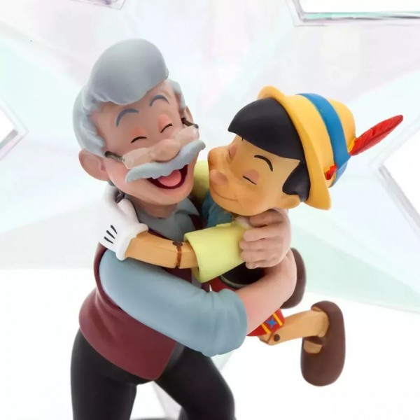 Disneyland Paris Pinocchio and Geppetto Figurine, Original Disneyland Paris Pinocchio and Geppetto Figurine, Original