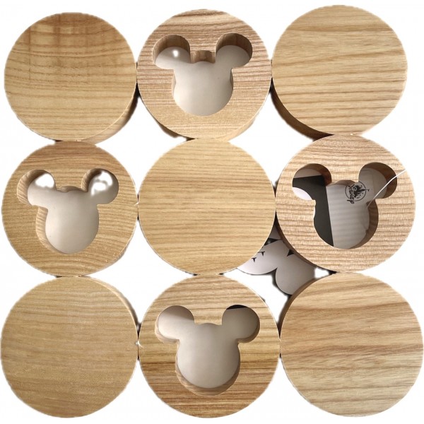 Disney Mickey Wood Trivet, Disneyland Paris Disney Mickey Wood Trivet, Disneyland Paris