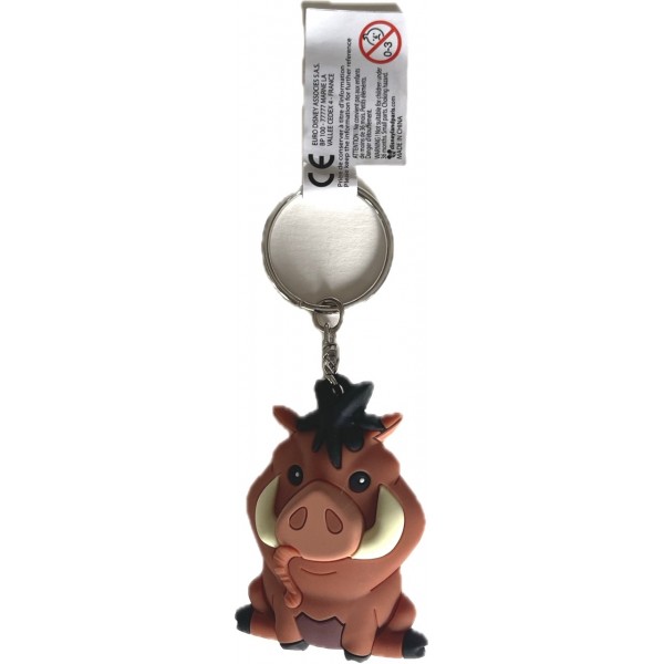 Pumba 3D Keyring, Disneyland Paris Pumba 3D Keyring, Disneyland Paris