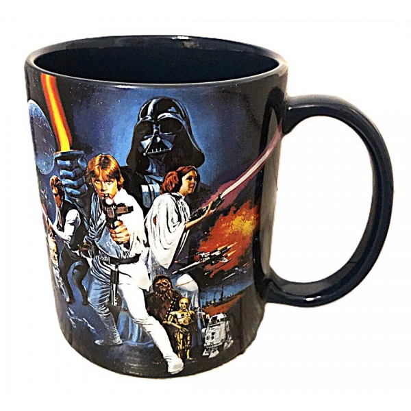 Star Wars Movie Original Cast Mug, Disneyland Paris Star Wars Movie Original Cast Mug, Disneyland Paris