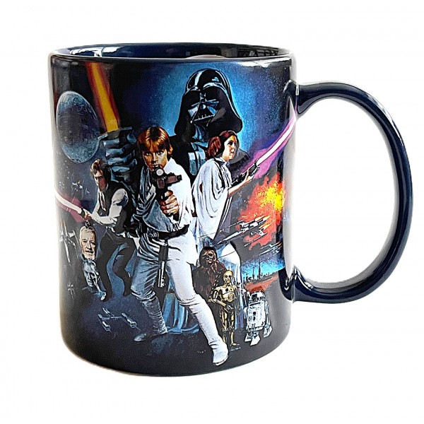 Star Wars Movie Original Cast Mug, Disneyland Paris Star Wars Movie Original Cast Mug, Disneyland Paris