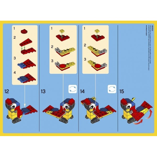 Lego 30472 Mini Parrot Polybag set Lego 30472 Mini Parrot Polybag set