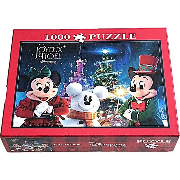1000 Piece Christmas Puzzle, Disneyland Paris 1000 Piece Christmas Puzzle, Disneyland Paris