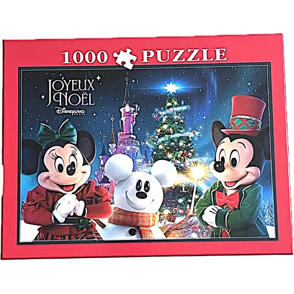 1000 Piece Christmas Puzzle, Disneyland Paris 1000 Piece Christmas Puzzle, Disneyland Paris