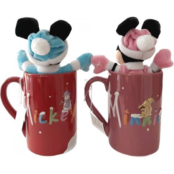 Mickey and Minnie Mouse Christmas Mug and Toy set, very rare Mickey and Minnie Mouse Christmas Mug and Toy set, very rare