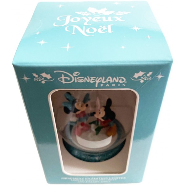 Mickey and Minnie Limited Edition Christmas Bauble, Disneyland Paris Mickey and Minnie Limited Edition Christmas Bauble, Disneyland Paris