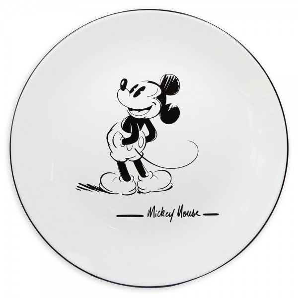 Disneyland Paris Mickey Mouse Comic Black and White Large plate Disneyland Paris Mickey Mouse Comic Black and White Large plate