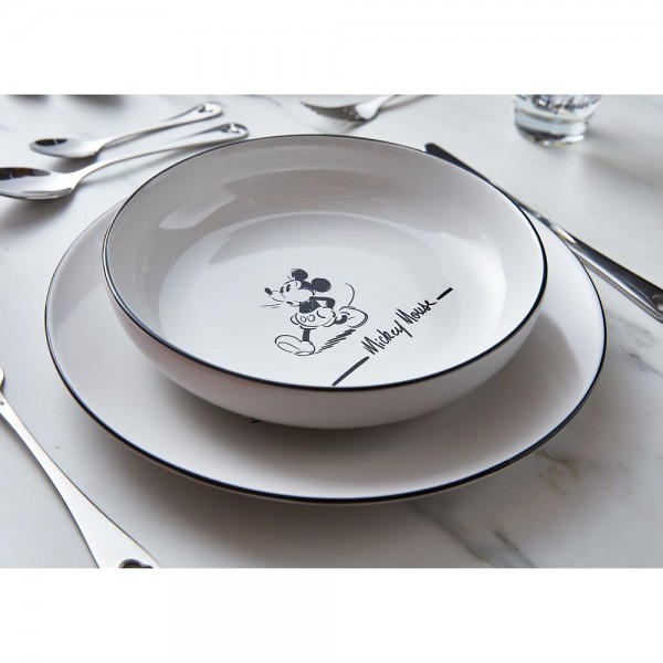 Disneyland Paris Mickey Mouse Comic Black and White side plate Disneyland Paris Mickey Mouse Comic Black and White side plate