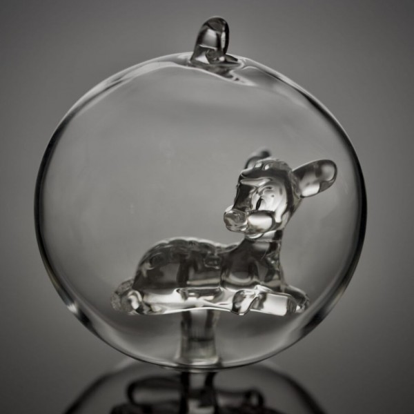 Bambi Christmas bauble, Arribas Glass Collection Bambi Christmas bauble, Arribas Glass Collection