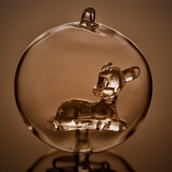 Bambi Christmas bauble, Arribas Glass Collection Bambi Christmas bauble, Arribas Glass Collection