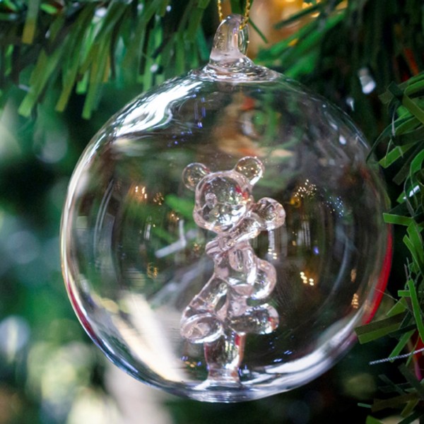 Mickey Mouse Christmas bauble, Arribas Glass Collection Mickey Mouse Christmas bauble, Arribas Glass Collection