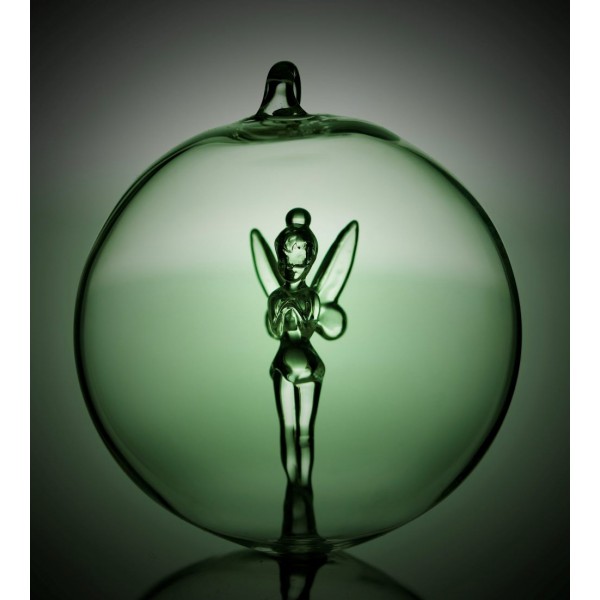 Tinker Bell Christmas bauble, Arribas Glass Collection Tinker Bell Christmas bauble, Arribas Glass Collection