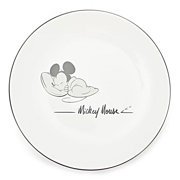 Mickey Mouse Comic Black and White side plate Mickey Mouse Comic Black and White side plate