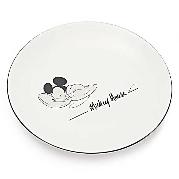 Mickey Mouse Comic Black and White side plate Mickey Mouse Comic Black and White side plate