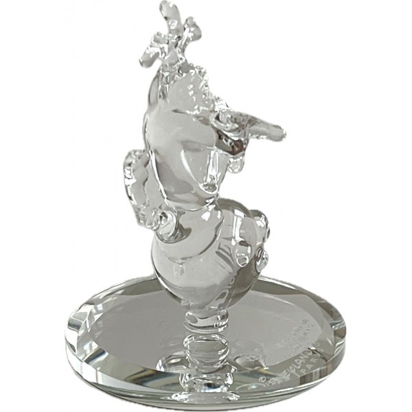 Disneyland Paris Olaf in glass figure o mirror, Arribas Collection Disneyland Paris Olaf in glass figure o mirror, Arribas Collection