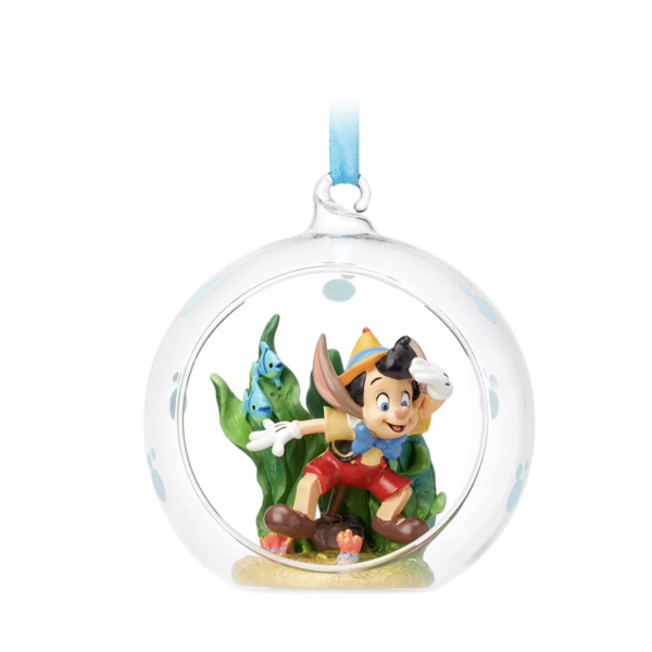 Disney Pinocchio Underwater Hanging Dangler Bauble Ornament Disney Pinocchio Underwater Hanging Dangler Bauble Ornament
