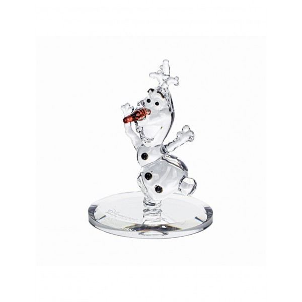 Disneyland Paris Olaf in glass figure o mirror, Arribas Collection Disneyland Paris Olaf in glass figure o mirror, Arribas Collection
