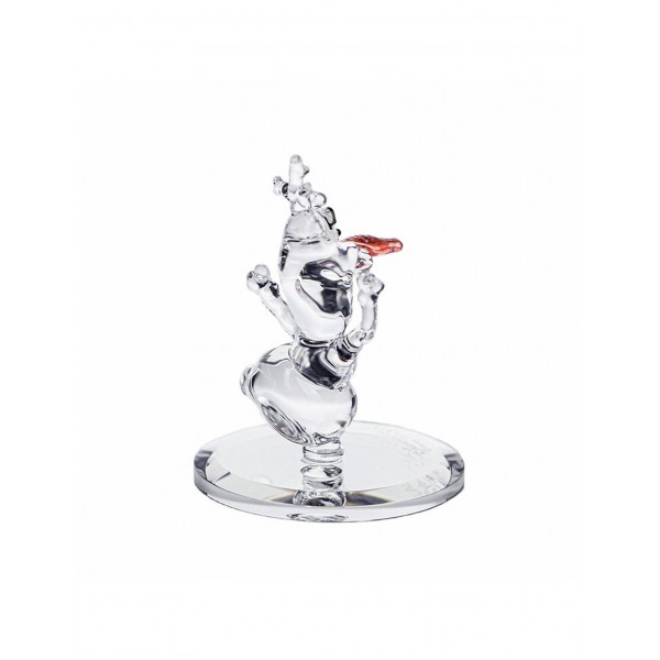 Disneyland Paris Olaf in glass figure o mirror, Arribas Collection Disneyland Paris Olaf in glass figure o mirror, Arribas Collection
