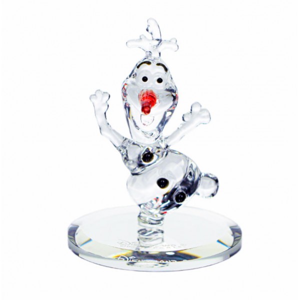 Disneyland Paris Olaf in glass figure o mirror, Arribas Collection Disneyland Paris Olaf in glass figure o mirror, Arribas Collection