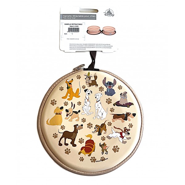 Disneyland Paris Pets travel Double Feeding Dog Bowl Disneyland Paris Pets travel Double Feeding Dog Bowl