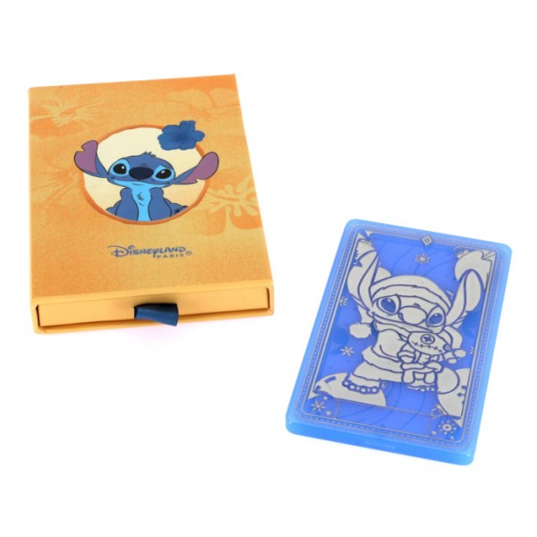 Stitch & Scrump Christmas Glass Game Tarot Card, by Arribas and Disneyland Paris Stitch & Scrump Christmas Glass Game Tarot Card, by Arribas and Disneyland Paris